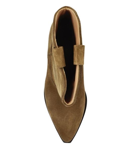 Isabel Marant Green Duerto Ankle Boots