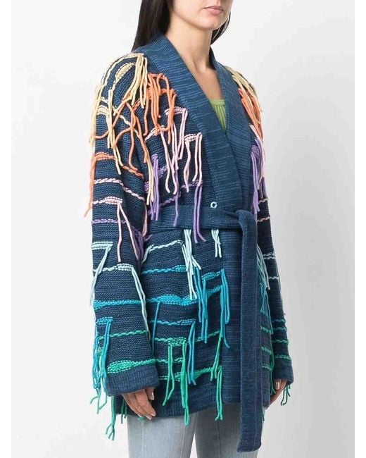 Canessa Blue Psychedelic Cardigan