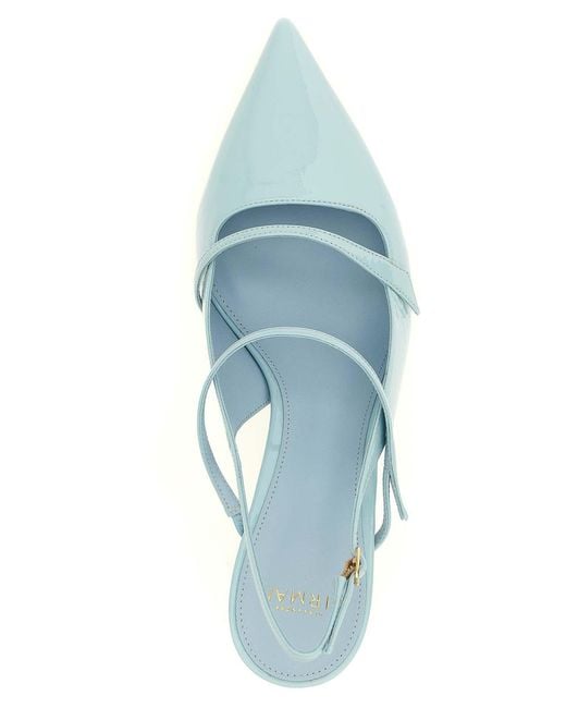 Alexandre Birman Blue Tita Slingbacks