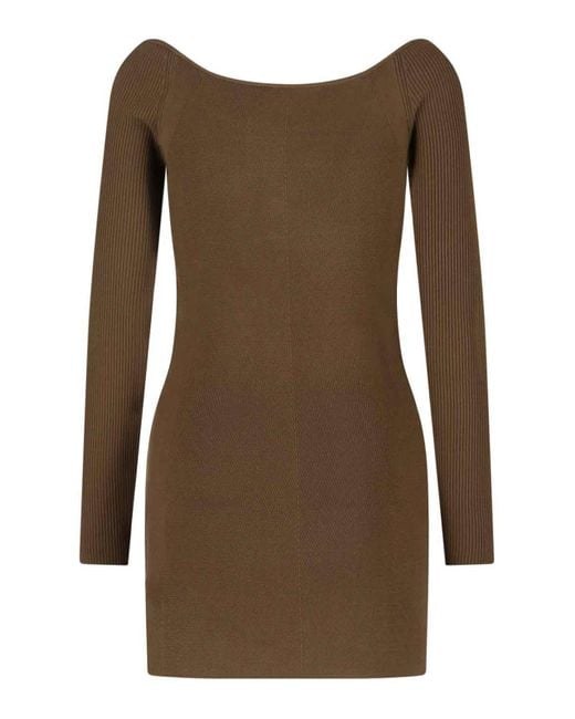 brown diesel dress Dress woman Diesel
