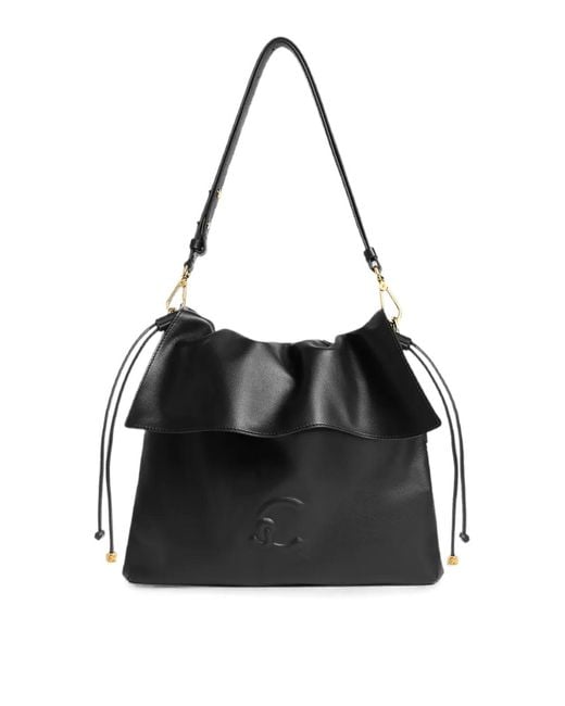 Coccinelle Black Handbag Smooth Leather Noir