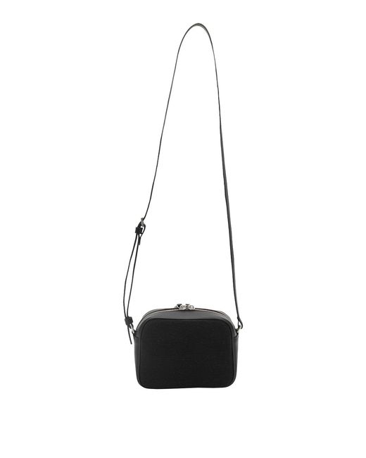 Fabiana Filippi White Leather Camera Crossbody Bag