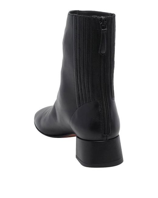 Aquazzura Black Tres Honore' Booties
