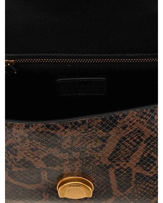Pinko Black Mini Love One Light' Handbag