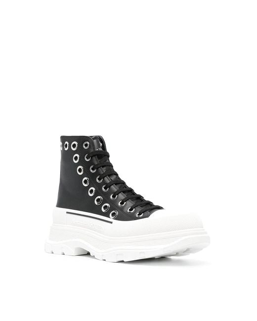 McQueen Black Joey Sneakers for men