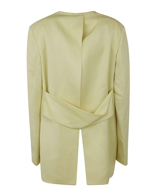 Jil Sander Green Tailor Single Breasted Jacket