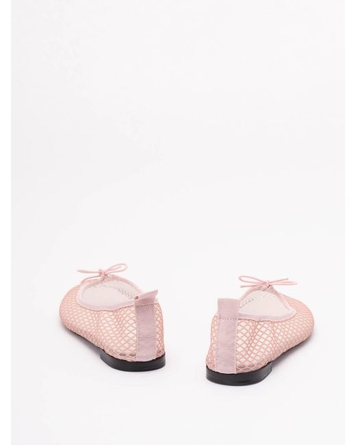 Repetto Pink 'Garance Balgom' Ballerinas