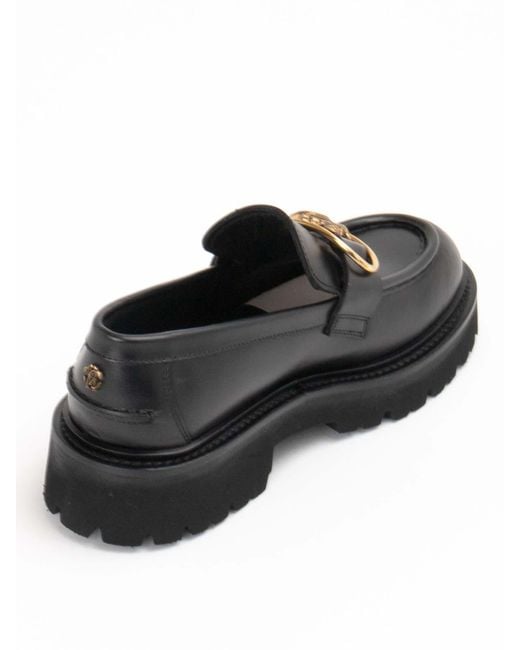 Roberto Cavalli Black Loafer