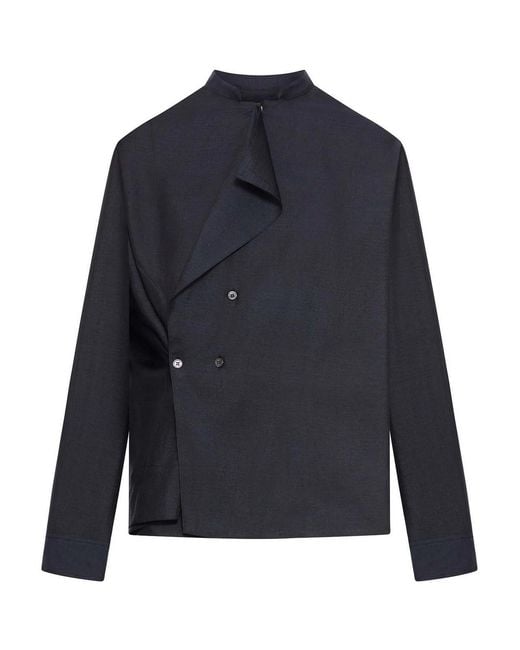 Soeur Blue Hampton Silk Blouse