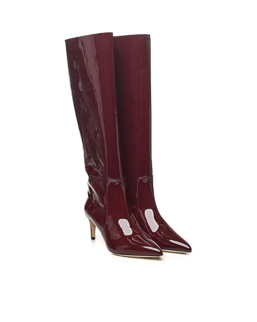 Paris Texas Red Heeled Boots