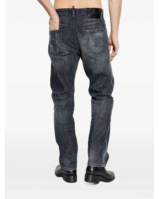 DSquared² Blue Pants for men