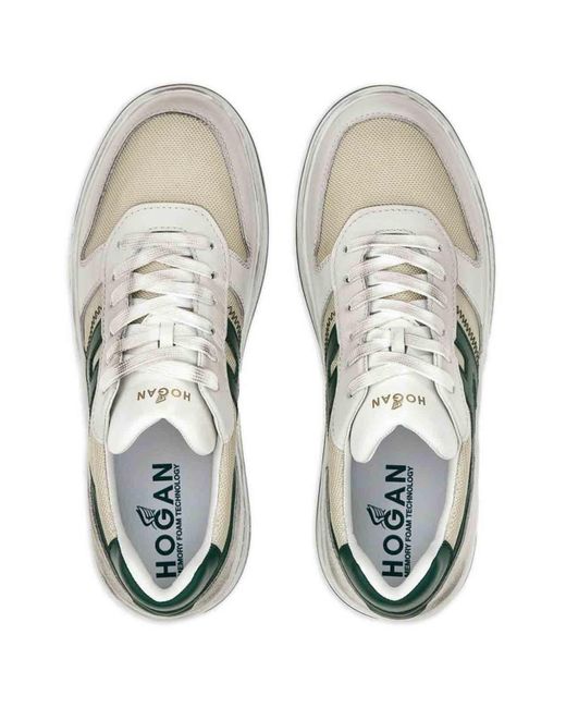Hogan Green Sneakers for men