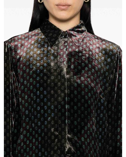 Dries Van Noten Black Chowy