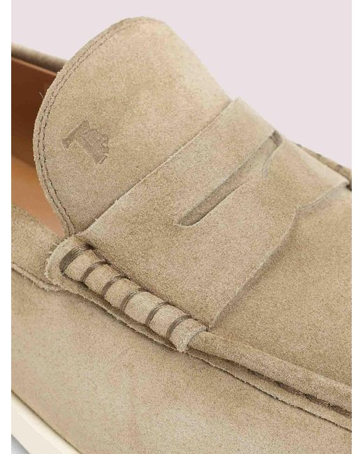 Tod's Natural Light Loafers for men