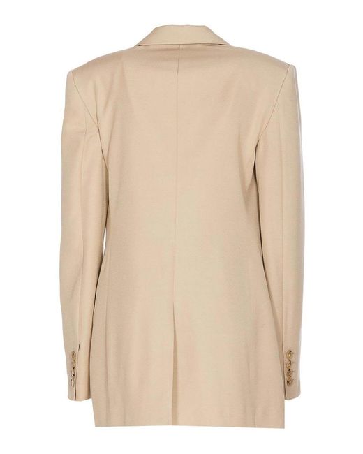 Stella McCartney Natural Double Breasted Jacket