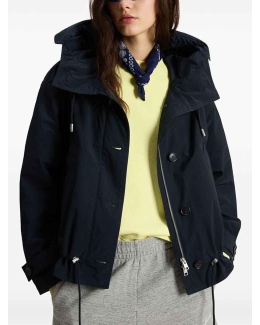 Woolrich Blue Short Parka Coat