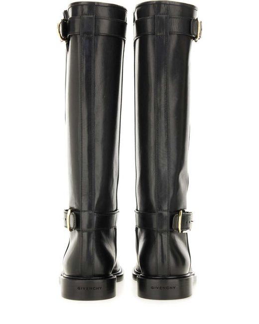 Givenchy Black Chic Flat Boot For