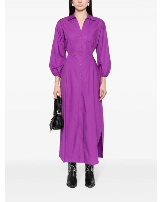 Twin Set Purple Actitude Dress