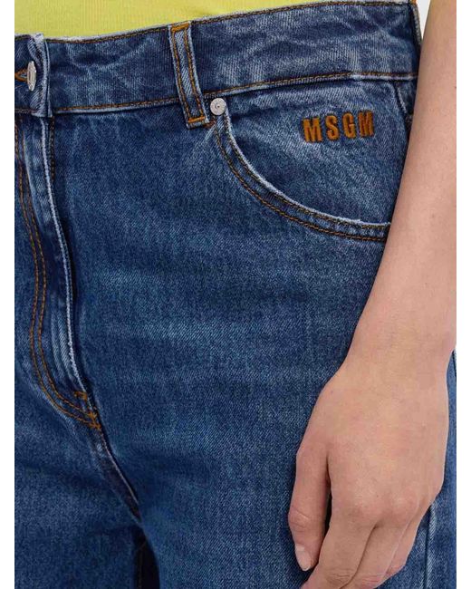 MSGM Blue Jeans