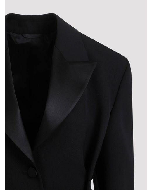 Givenchy Black Buttoned Jacket
