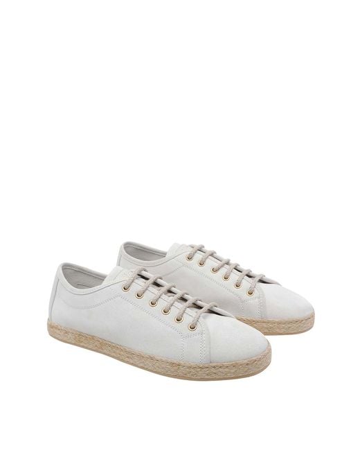 Brunello Cucinelli White Sneakers for men