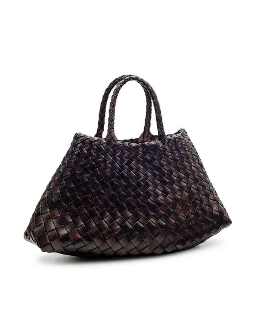 Borsa Santa Croce Piccola di Dragon Diffusion in Black