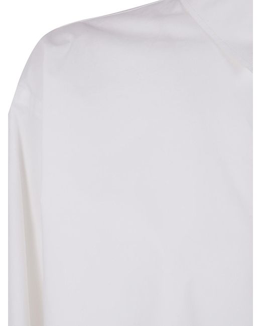 Sofie D'Hoore White Long Sleeve Shirt With Front Buttons