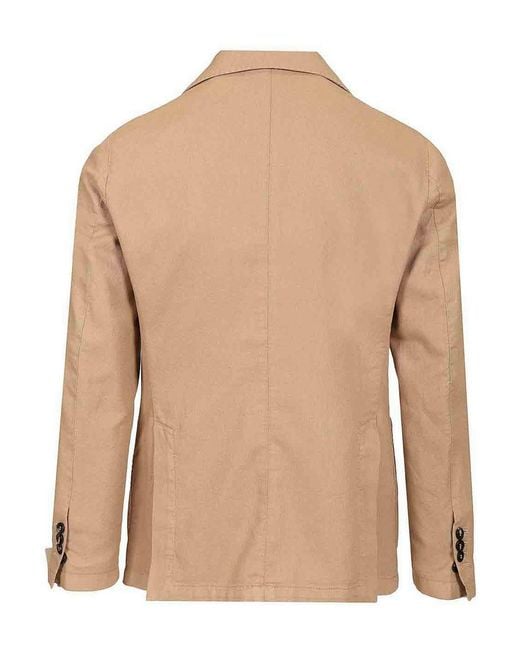 Guarinucci Natural Cotton Linen Blazer for men