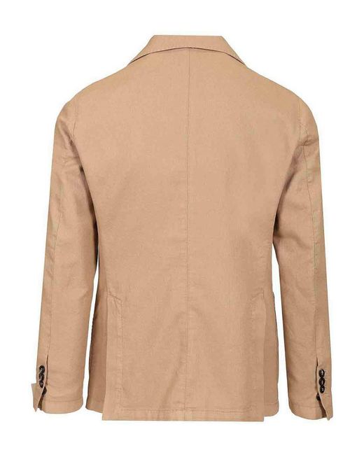 Guarinucci Natural Cotton Linen Blazer for men
