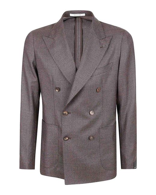 Tagliatore Gray Jacket for men