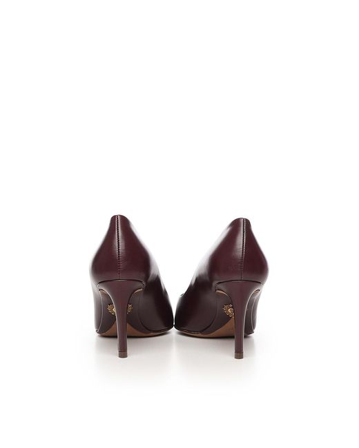Dolce & Gabbana Brown Devotion Leather Pumps