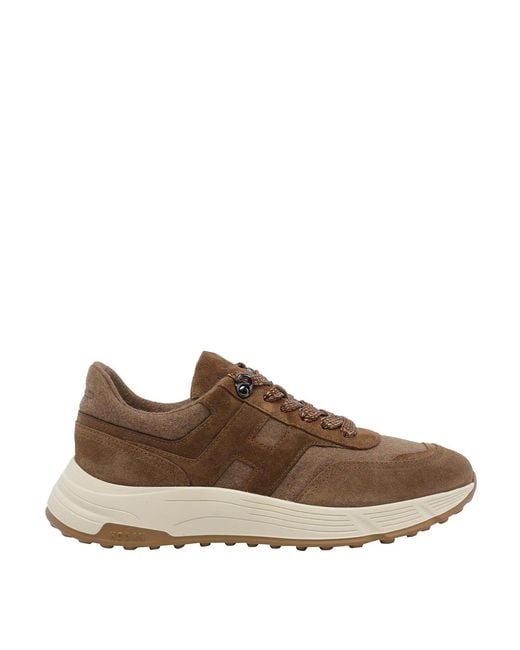 Hogan Brown Hyperlight Sneakers for men