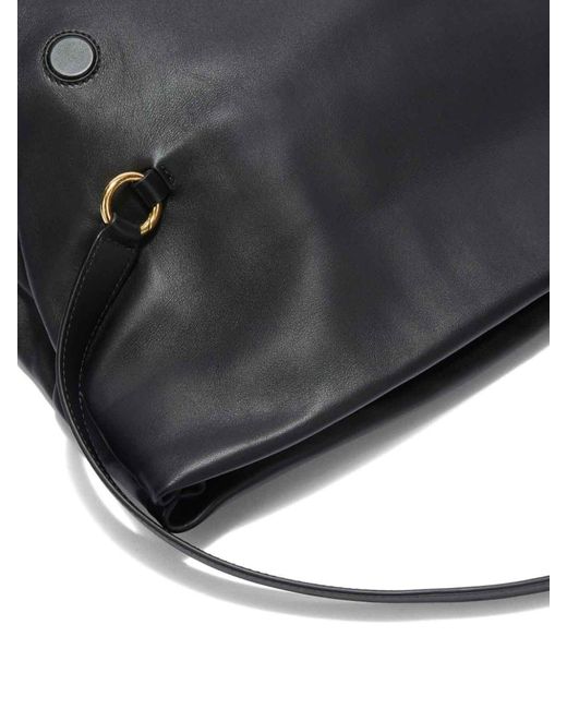 Jil Sander Black Leather Bag