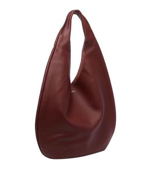 A.P.C. Purple Le Neige Shoulder Bag