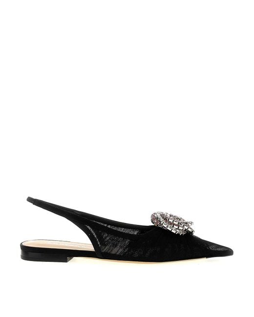 Mach & Mach Black Galaxy Slingback