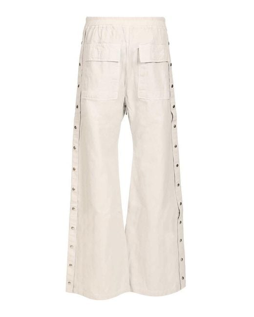 Rick Owens Natural Drkshdw Wide Pusher Pants for men