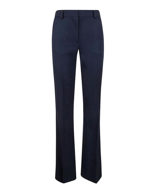 Stella McCartney Blue Low Rise Bootcut Classic Tailoring