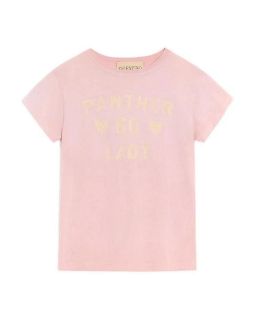 Valentino Pink Pattern T-Shirt