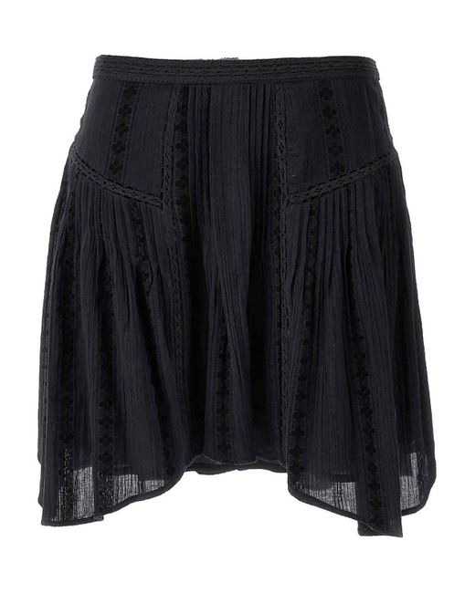 Isabel Marant Black Jorena Skirt