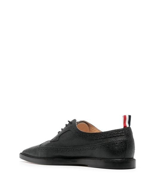 Thom Browne Black Lace-Up Shoes
