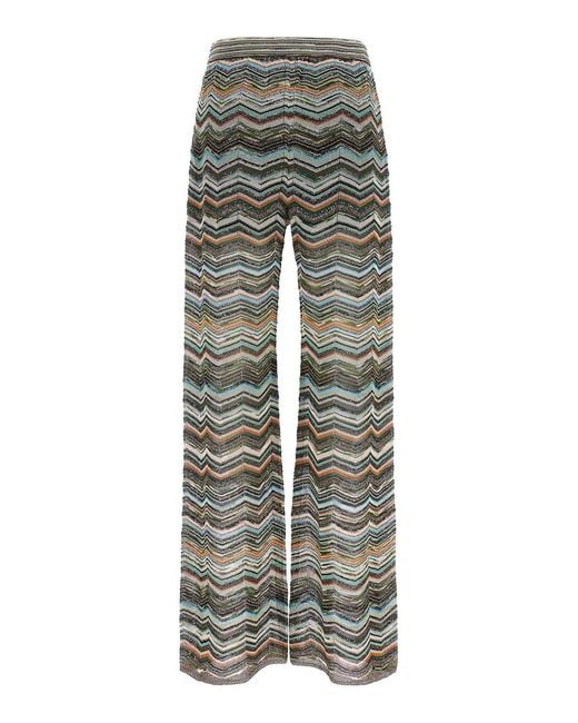 Missoni Gray Palazzo Pants