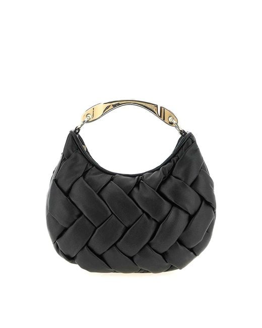 Twinset Black Weaved Handbag