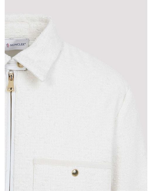 Moncler White Cotton Shirt