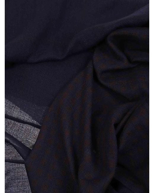 Yohji Yamamoto Blue Scarf