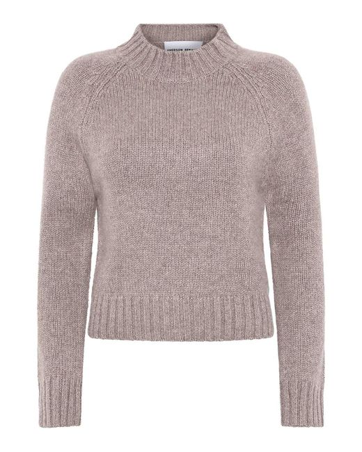 EMERSON RENALDI Pink Crew Neck Sweater