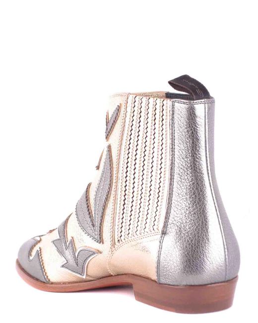 Santoni Pink Booties