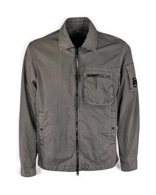 C P Company Gray Jackets for men