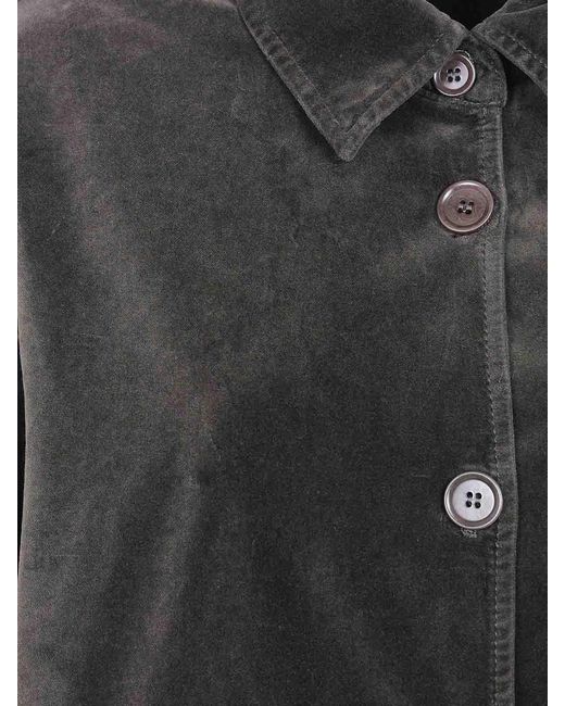 Aspesi Black Velvet Classic Jacket