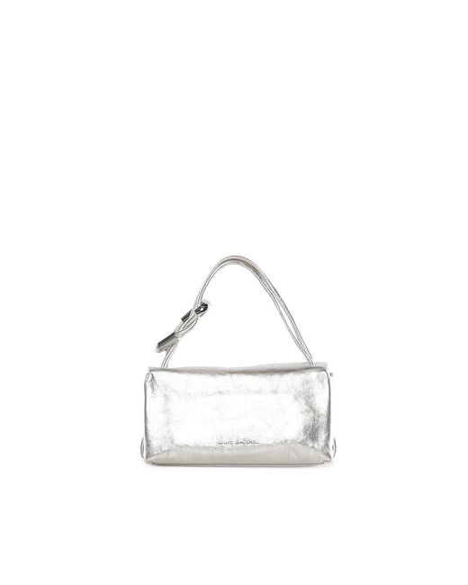 Marc Jacobs White The Mini Dual Leather Bag