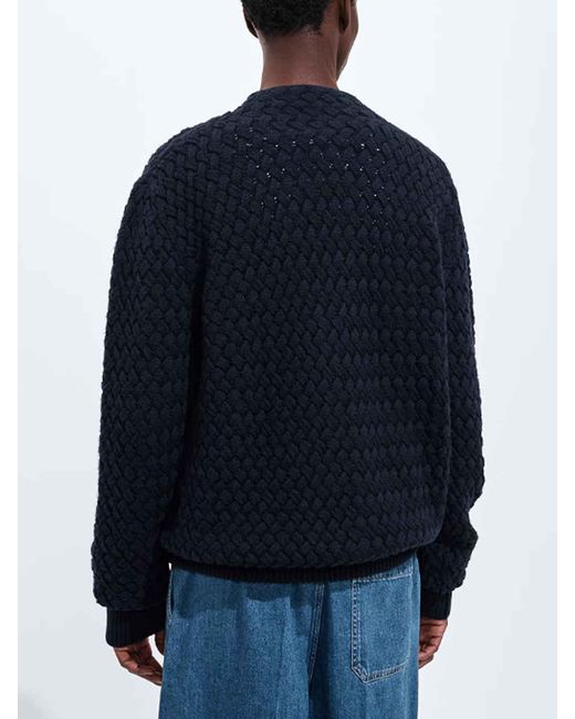 Bottega Veneta Blue Cardigan for men